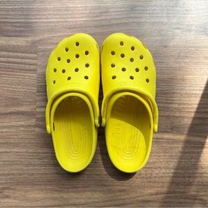 Yellow Crocs